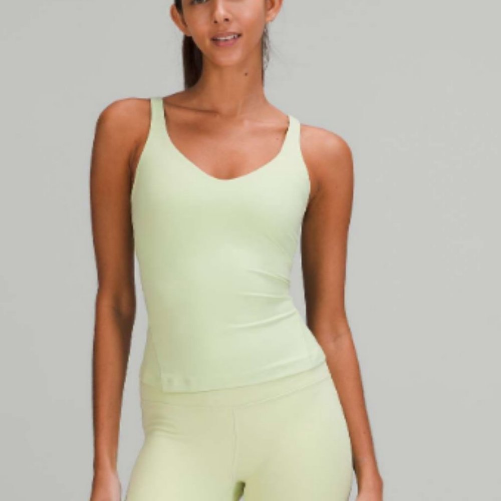 Lululemon Align Waist-Length Tank Top Creamy Mint